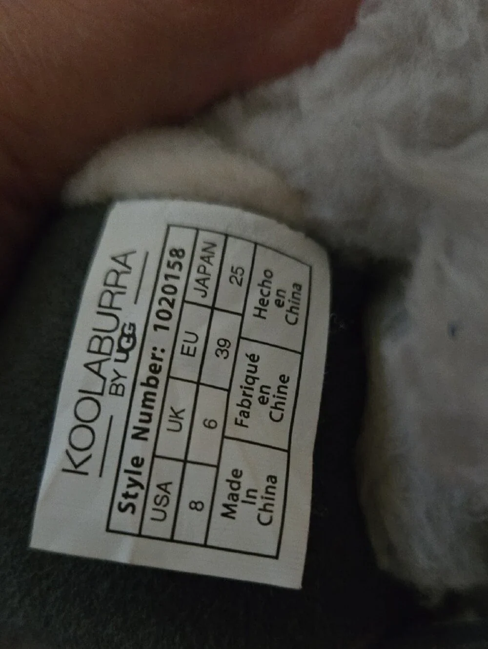 Koolaburra plush cream